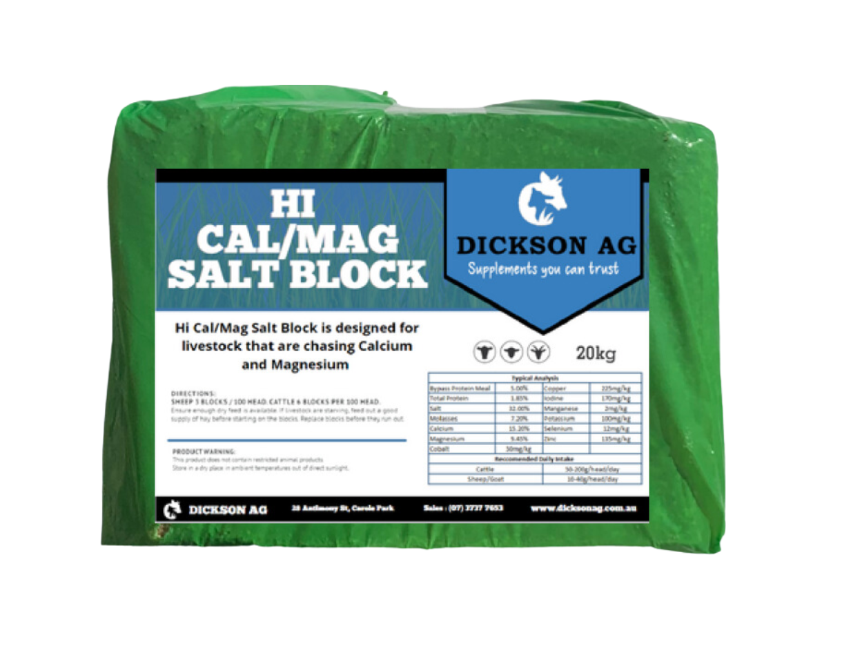 Hi Cal Mag Salt Block - Dickson Ag